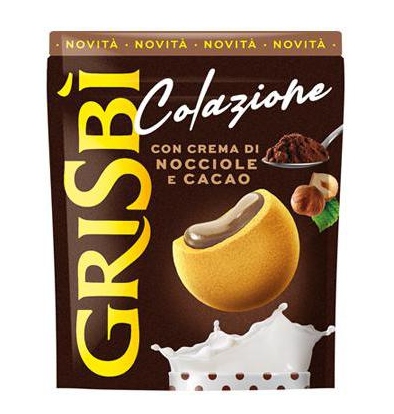 GRISBI' COLAZIONE NOCCIOLE E CACAO GR.225