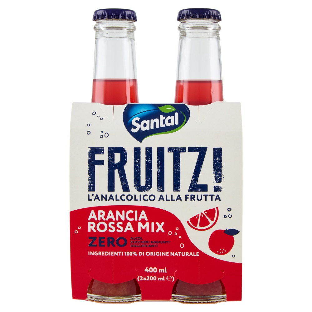 SANTAL FRUITZ AR.ROSSA MIX ML.200X2               