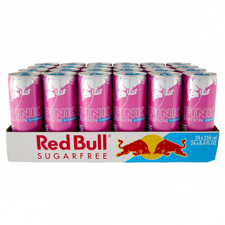 RED BULL PINK EDITION SUGAR FREE LATT.CL25        