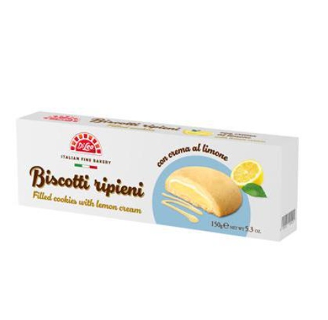 BISC.DI LEO RIPIENI LIMONE GR.150                 