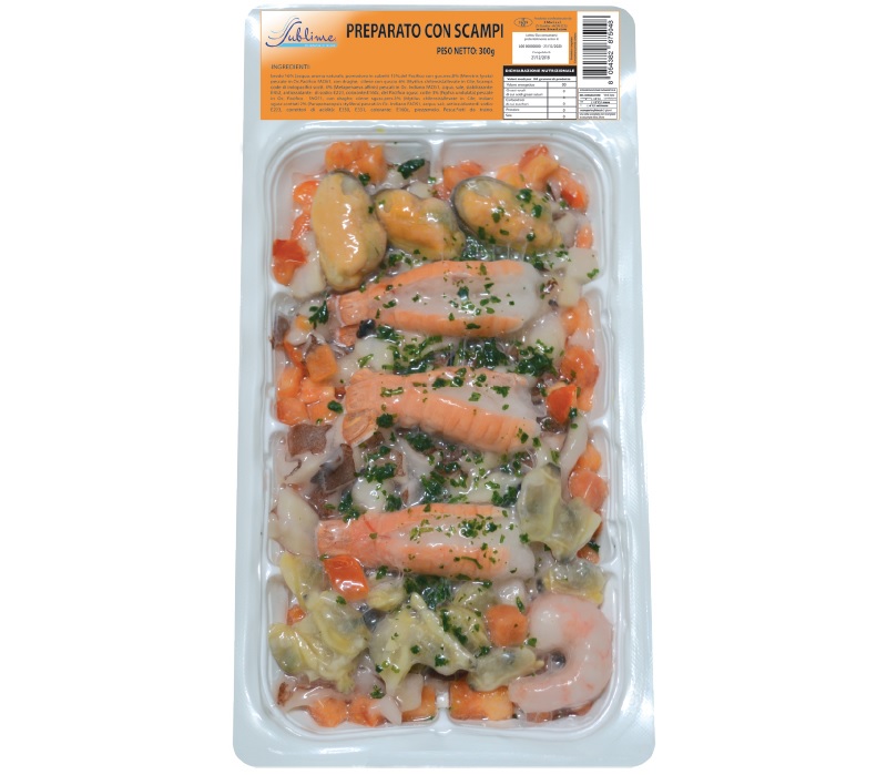 PREPARATO CON SCAMPI SKIN SUBLIME GR300           