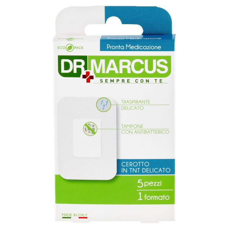 CEROTTI DR.MARCUS TNT TRASPARENTE CM 7X5 PZ.5