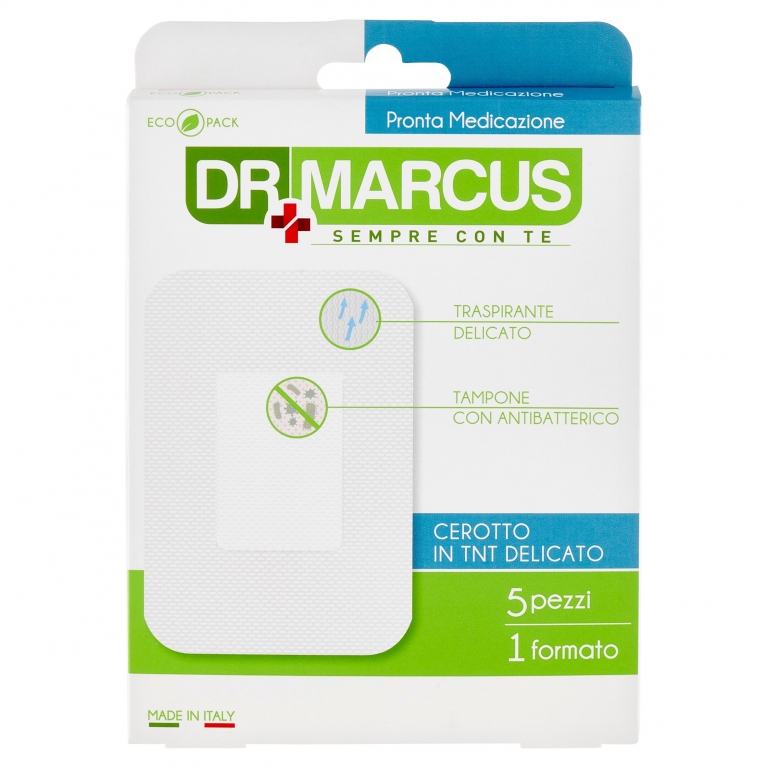 CEROTTI DR.MARCUS TNT TRASPARENTE CM 10X8 PZ.5