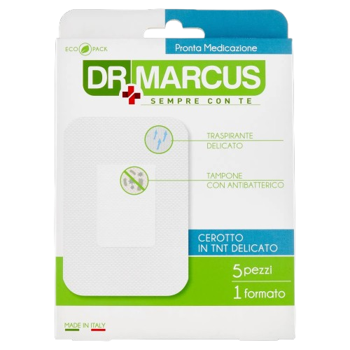 CEROTTI DR.MARCUS TNT TRASPARENTE CM 10X8 PZ.5