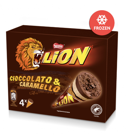 CONO CARAMELLO LION X4 G288                       