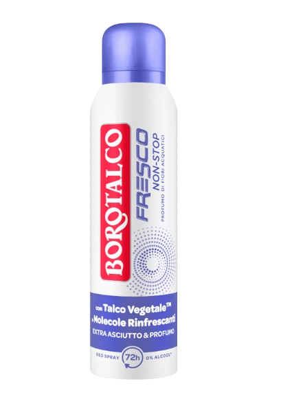 DEO BOROTALCO SPRAY NO STOP FIORI ACQUATICI ML150
