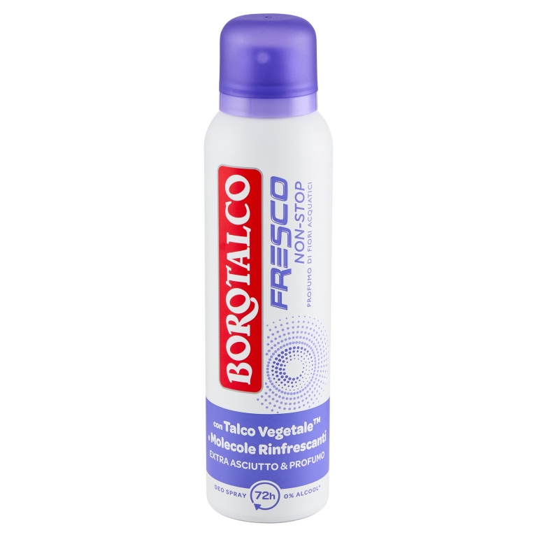 DEO BOROTALCO SPRAY NO STOP FIORI ACQUATICI ML150
