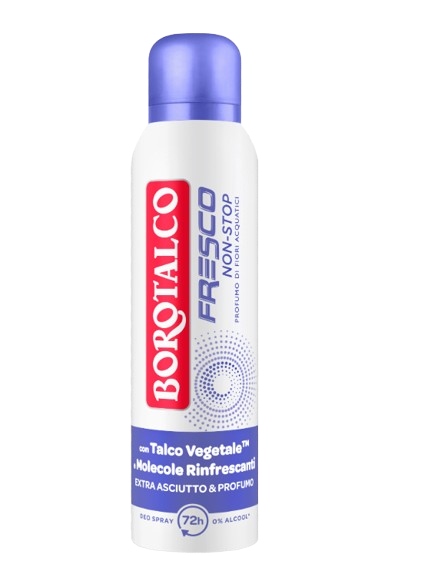 DEO BOROTALCO SPRAY NO STOP FIORI ACQUATICI ML150