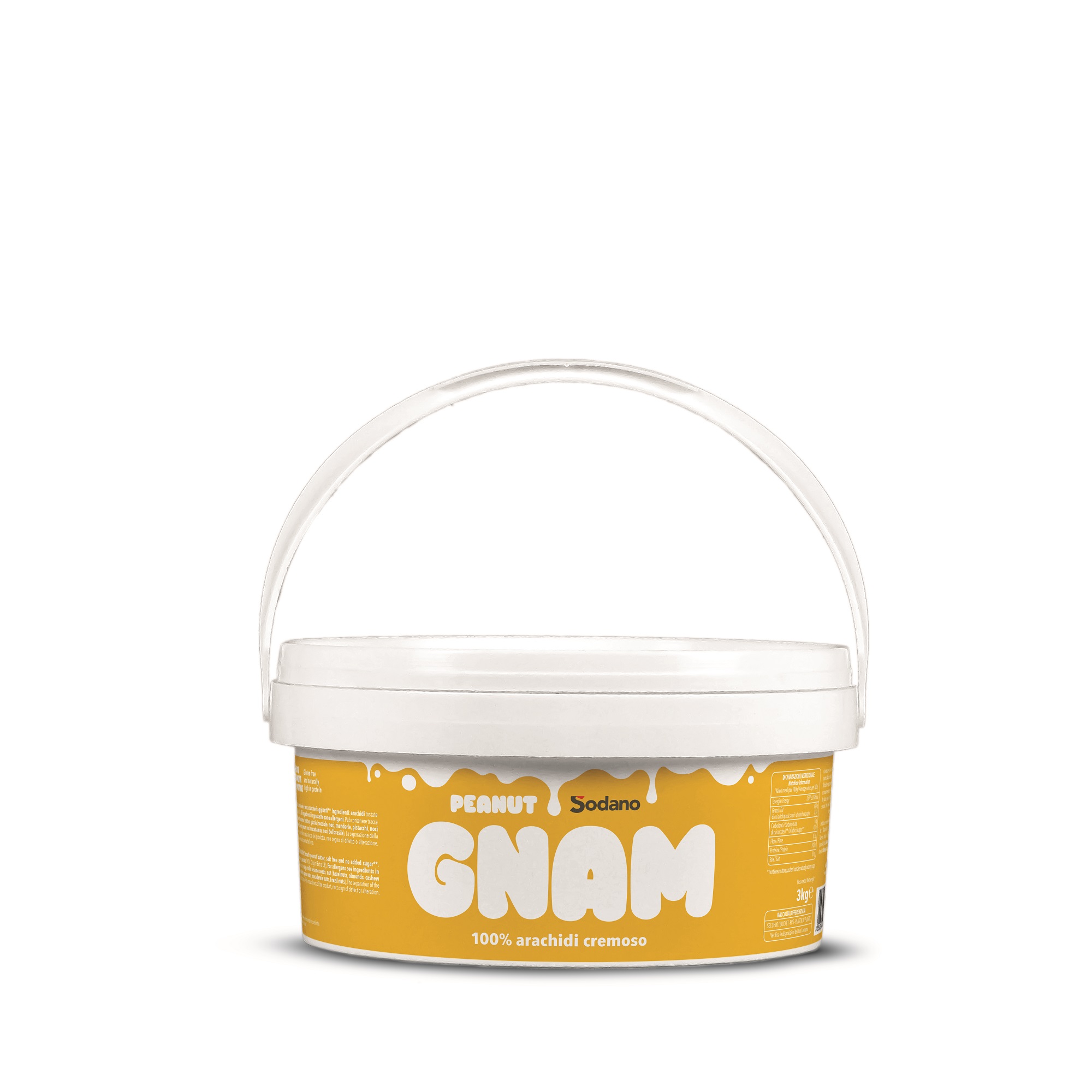BURRO ARACHIDI SODANO SECCHIO KG.3                