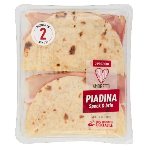 PIADINA SPECK E BRIE AMORETTI GR.18