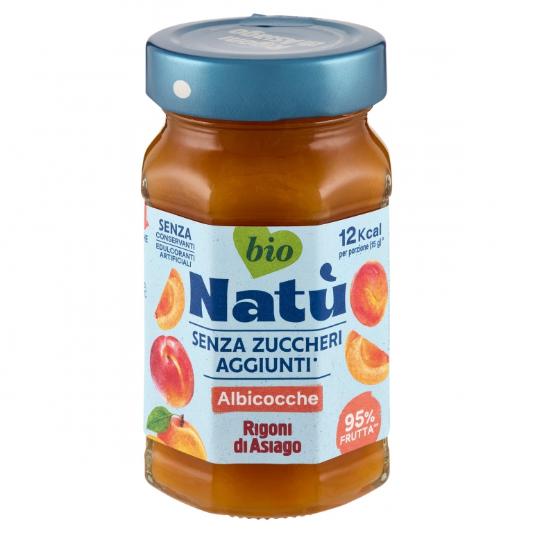 CONFETTURA RIGONI NATU' S/Z ALBICOCCHE BIO GR.240