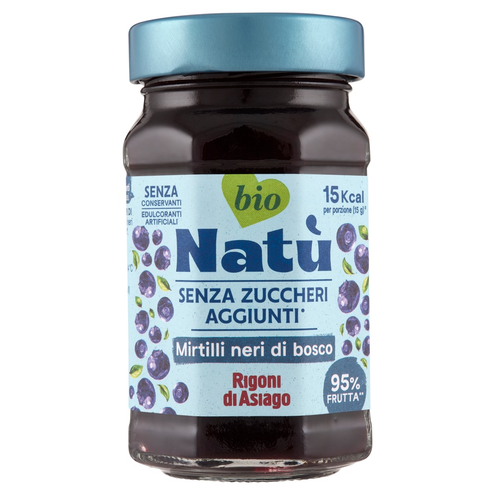 CONFETTURA RIGONI NATU' S/Z MIRTILLI BIO GR.240