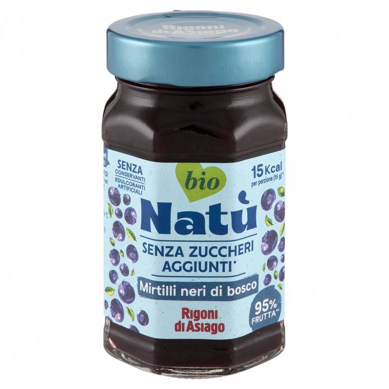 CONFETTURA RIGONI NATU' S/Z MIRTILLI BIO GR.240