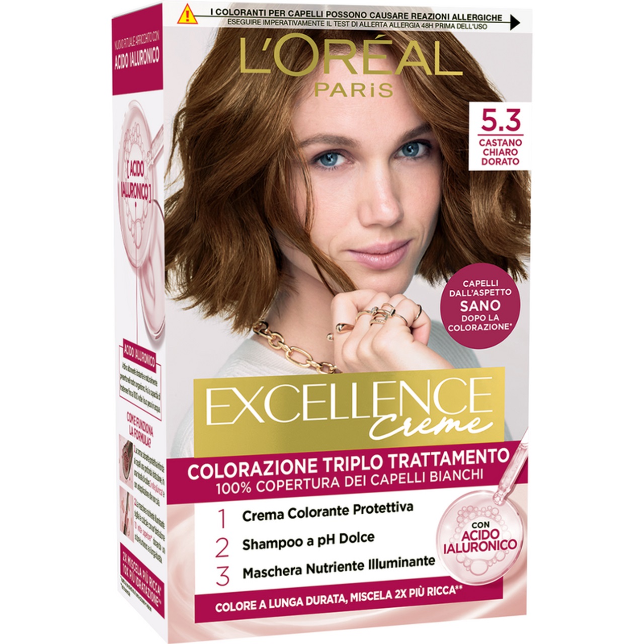COLOR.EXCELLENCE N.5,3 CASTANO CH.DORATO