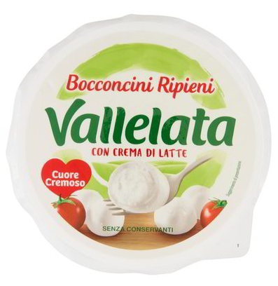 VALLELATA 8 BOCCONCINI RIPIENI 180 G