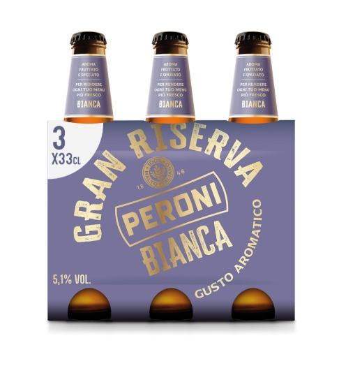 BIRRA PERONI GRAN RISERVA BIANCA CL.33X3