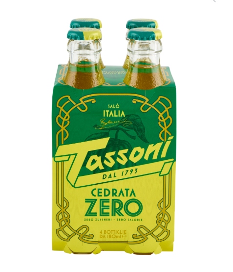 CEDRATA ZERO TASSONI ML.180X4                     
