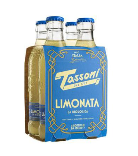 LIMONATA BIO TASSONI ML.180X4