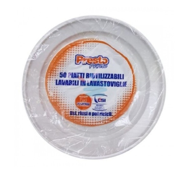 PIATTI PRESTO PIANI PS E.RIGIDI PZ.50 GR 700