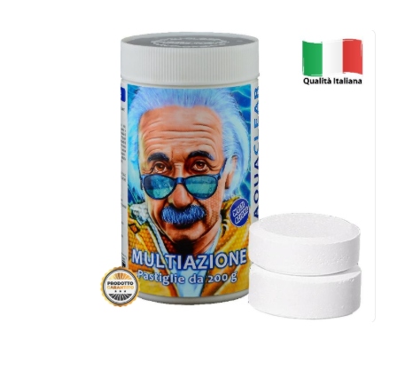 CLORO MULTIFUNZIONE PASTIGLIE KG 1