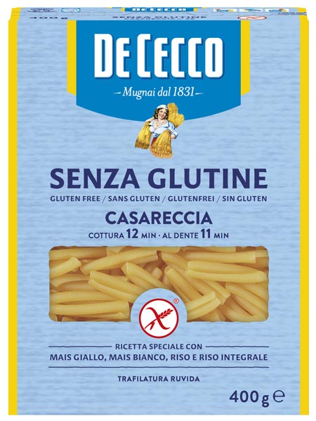 PASTA DE CECCO S/GLUT.CASARECCIA N.88 GR400       