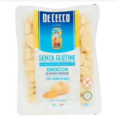 GNOCCHI DE CECCO PATATE FRESCHE S/GLUT.GR.500