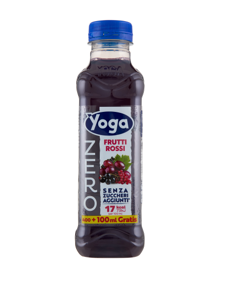 BEVANDA YOGA FRUTTI ROSSI ZERO ML.400+100 PET