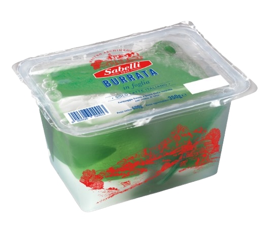 BURRATA IN FOGLIA SABELLI AL KG.