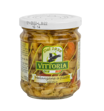 MELANZANE VITTORIA FILETTI OLIO GR.314