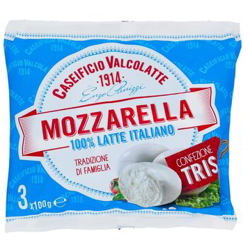 MOZZARELLA VALCOLATTE GR.100X3