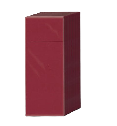 TOVAGLIOLI P/POSATE POCKET BORDEAUX PZ 50