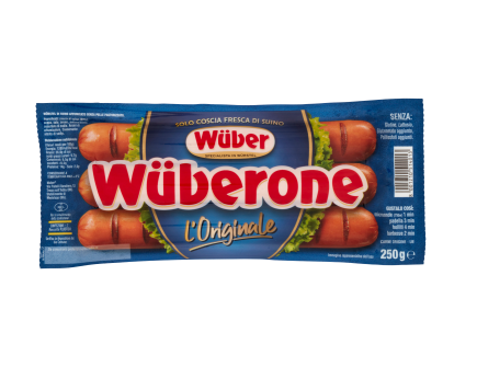 WURSTEL WUBERONE L'ORIGINALE GR.250X3