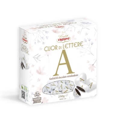CONFETTI CRISPO CUOR DI LETTERA A  GR250          