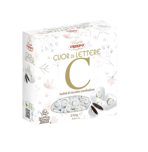 CONFETTI CRISPO CUOR DI LETTERA C GR250