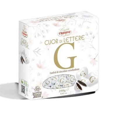 CONFETTI CRISPO CUOR DI LETTERA G GR250
