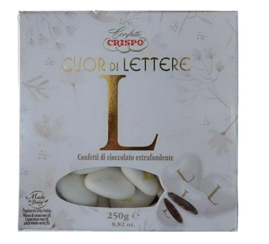 CONFETTI CRISPO CUOR DI LETTERA L GR250