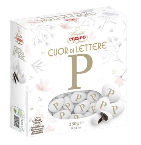 CONFETTI CRISPO CUOR DI LETTERA P  GR250          