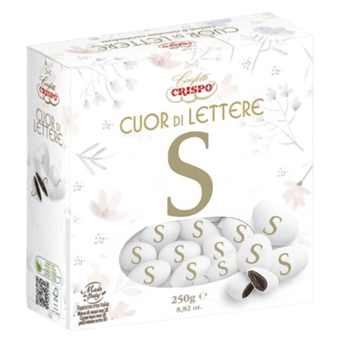 CONFETTI CRISPO CUOR DI LETTERA S  GR250          