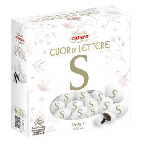 CONFETTI CRISPO CUOR DI LETTERA S GR250