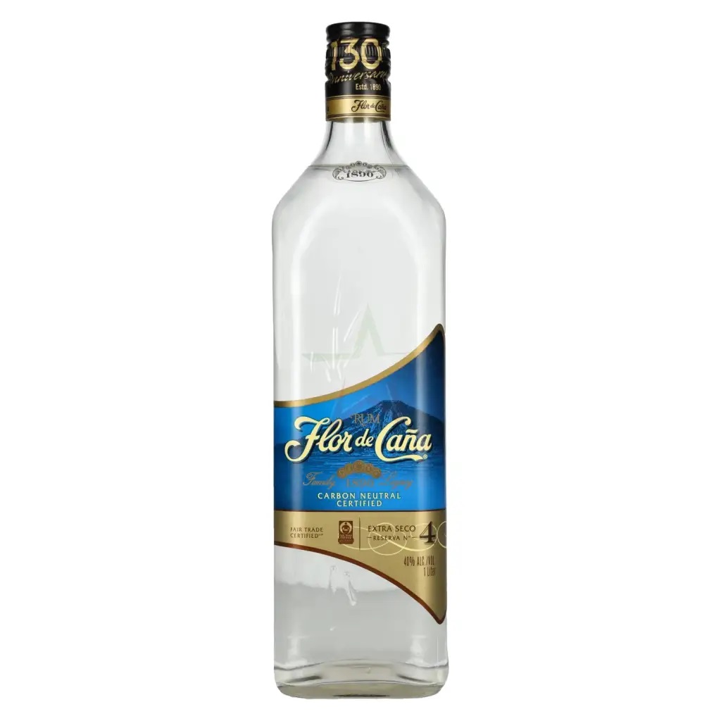 RUM FLOR DE CANA EXTRA SECCO 4 ANOS LT.1          