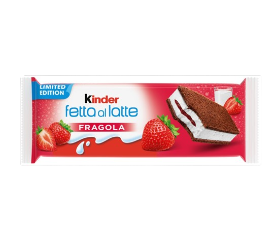 KINDER FETTA AL LATTE T5X8 FRAGOLAO