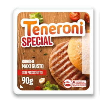 TENERONI SPECIAL BURGER DI PROSCIUTTO GR.90