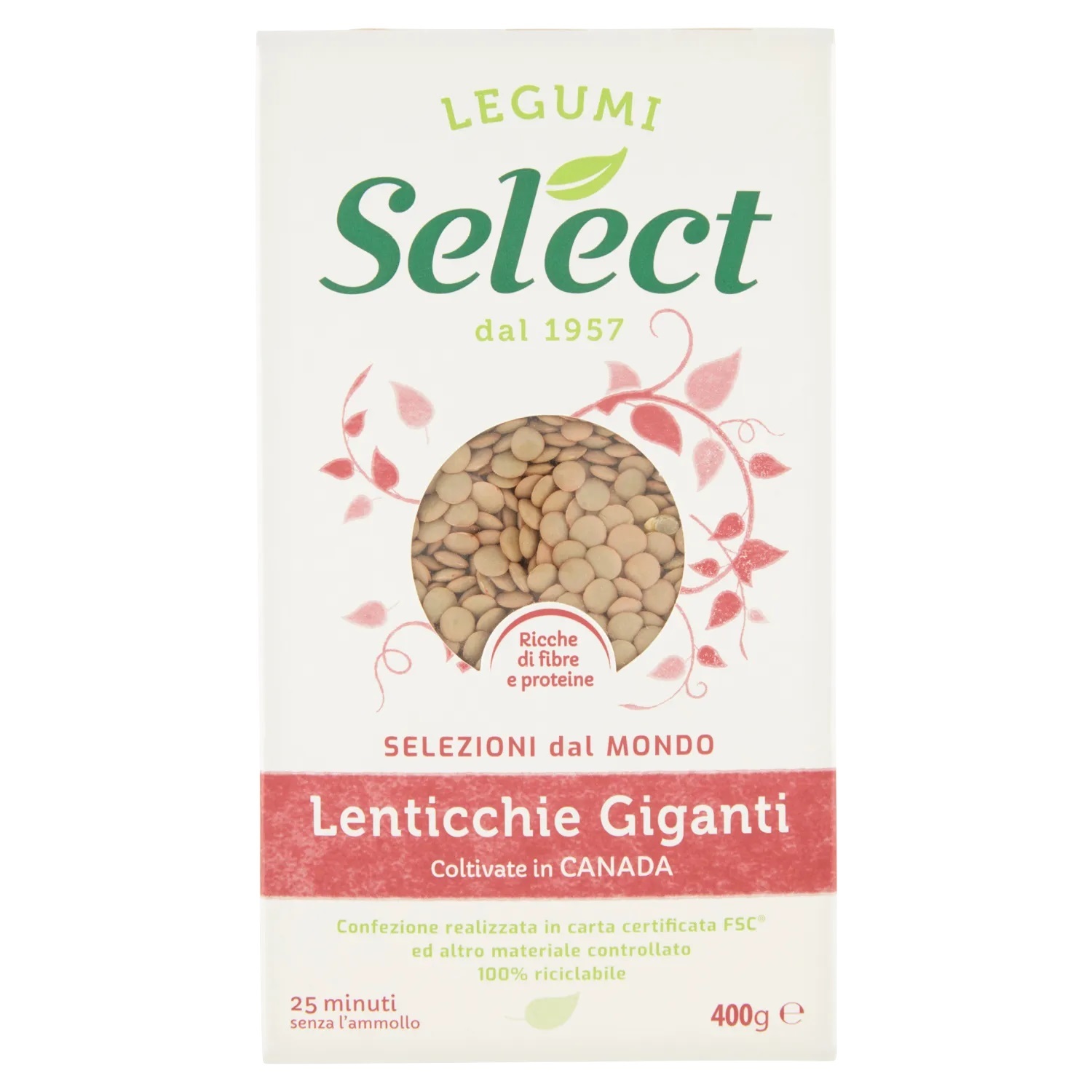 LENTICCHIE GIGANTI SELECT AST.GR.400