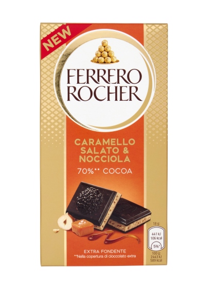 FERRERO ROCHER TAV. CARAMELLO SALATO GR.90