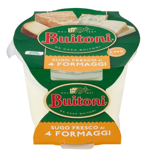 SUGO FRESCO BUITONI 4 FORMAGGI GR.160