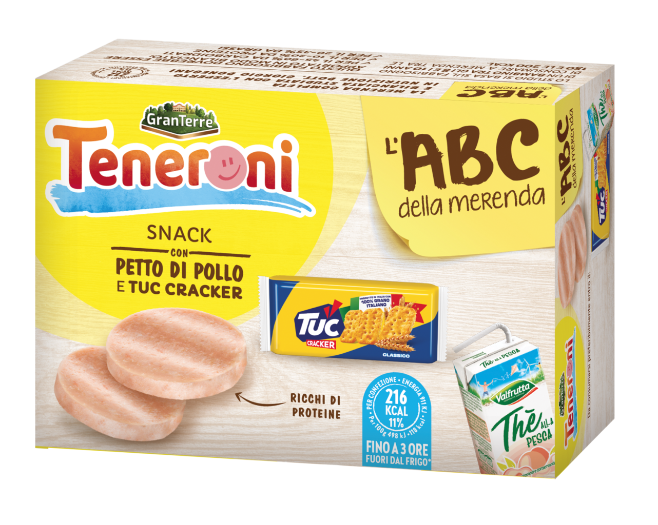 TENERONI LA MERENDA POLLO+TUC GR.170 CASAMODENA