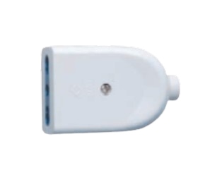 PRESA BIPASSO 10/16A BL 2P+T