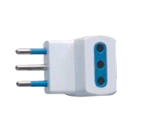 PRESA TRIPLA BL 10 A 2P+T