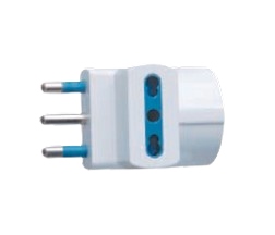 PRESA TRIPLA SCHUKO BL 16 A 2P+T