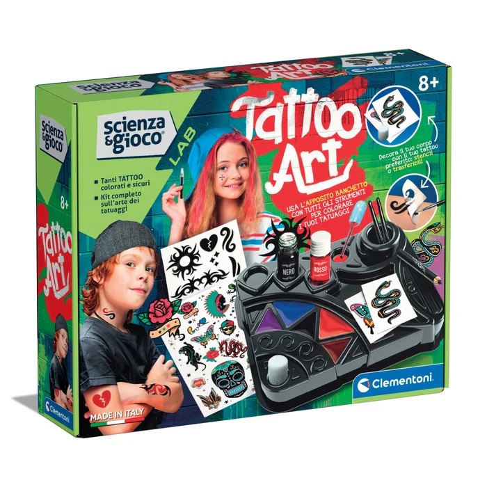GIOCO TATTOO ART CLEMENTONI P2025                 